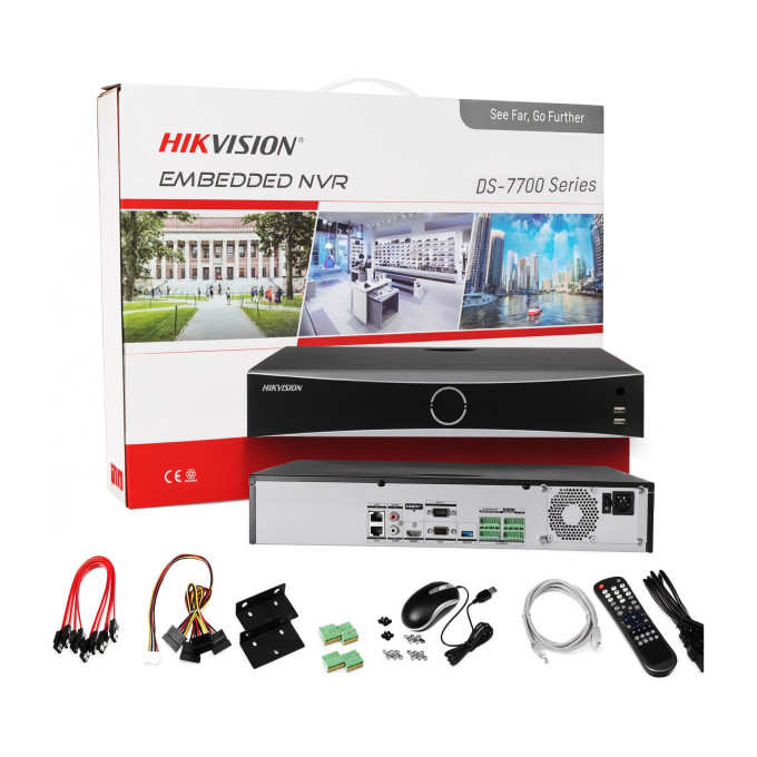 IP-видеорегистратор HIWATCH DS-7732NXI-K4(D) - 32-х канальный DS-7732NXI-K4(D) - 32-X